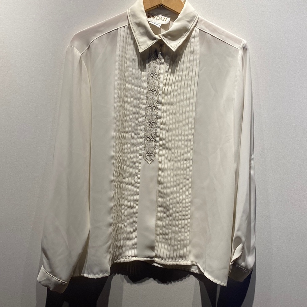 Vintage white blouse